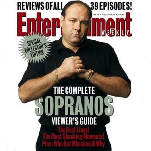 2002 ENTERTAINMENT WEEKLY Magazine Issue The Sopranos Tony HBO Y2K Vintage Guide - Picture 13 of 13